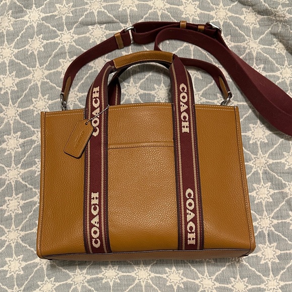 ✨ Coach Large Smith Tote Bag in Penny Multi Leather with Silver Hardware - Picture 4 of 6